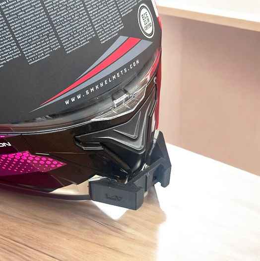 SMK Typhoon  Helmet Chin Mount by Motovibe
