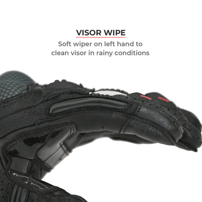 Shifter–Short Motorcycle Riding Gloves by Viaterra