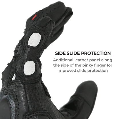 Shifter–Short Motorcycle Riding Gloves by Viaterra