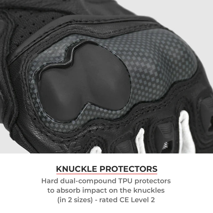 Shifter–Short Motorcycle Riding Gloves by Viaterra