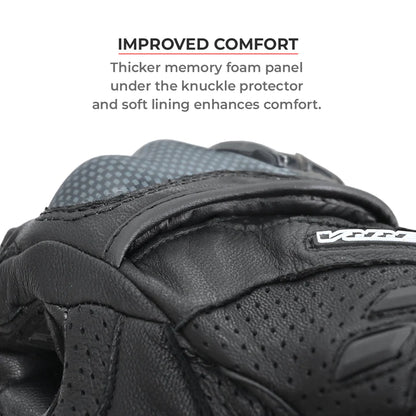 Shifter–Short Motorcycle Riding Gloves by Viaterra