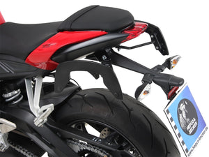 Side case Carrier C-Bow Triumph Street Triple 765 S/R/RS Carrier - Hepco Becker - 6307573 00 01 - Riders Junction