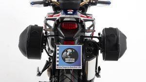 Side cases C-Bow Honda Africa Twin 2016-18 Carrier - Hepco Becker - 630994 00 01 - Riders Junction