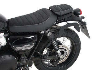 Side cases C-Bow (Left Side} Triumph Street Scrambler Carrier - Hepco Becker - 6317557 00 01L