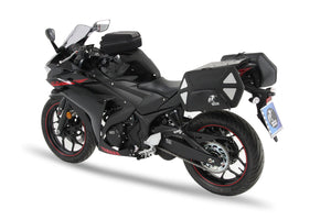 Side cases Carrier - C-Bow 2015-) Yamaha YZF R3 - Hepco Becker - 6304544 00 01 - Riders Junction