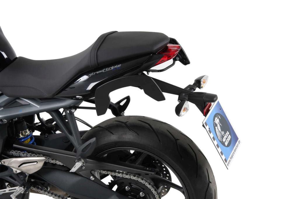 Side cases C-Bow Triumph Speed Triple 1050 Carrier - Hepco Becker - 6307506