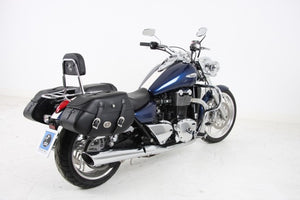 Side cases Carrier C-Bow Triumph Thunderbird 1600 Black/Chrome - Hepco Becker - 630720 00 01/630720 00 02