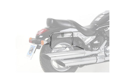 Side cases Carrier Quick Release Lock It (Chrome) Suzuki M 800 Intruder - Hepco Becker - 6503524 00 02