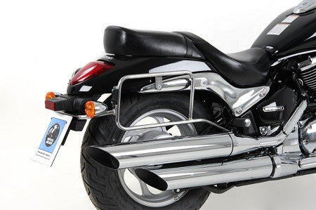Side cases Carrier Quick Release Lock It (Chrome) Suzuki M 800 Intruder - Hepco Becker - 6503524 00 02