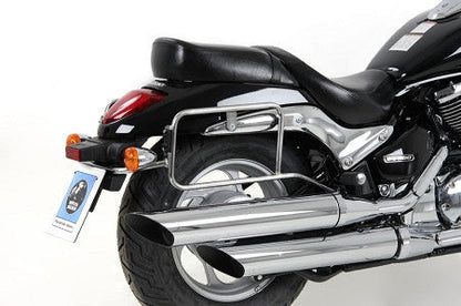 Side cases Carrier Quick Release Lock It (Chrome) Suzuki M 800 Intruder - Hepco Becker - 6503524 00 02