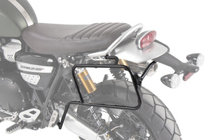 Side cases Permanent Fixed Triumph Scrambler 1200 XE / XC Carrier - Hepco Becker - 6537588 00 01/6537587 00 01