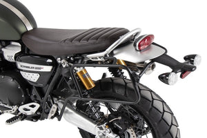 Side cases Permanent Fixed Triumph Scrambler 1200 XE / XC Carrier - Hepco Becker - 6537588 00 01/6537587 00 01 - Riders Junction