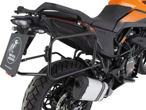 Side cases Permanent Mount KTM 390 Adventure Carrier - Hepco Becker - 6537601 00 01 - Riders Junction