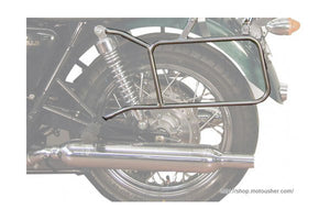 Side cases Permanently Fixed (Chrome) Triumph Bonneville T100 Carrier - Hepco Becker - 650790 00 02