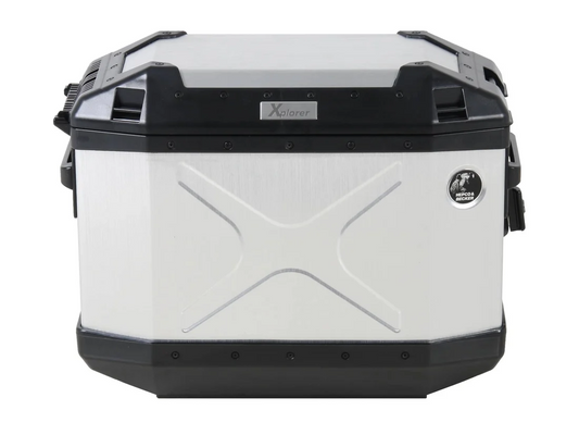 Sidecase 30 Alu Xplorer Aluminium Right & Left (33L x 2N)– Hepco Becker – BUN HB XP 30 SIDE Silver