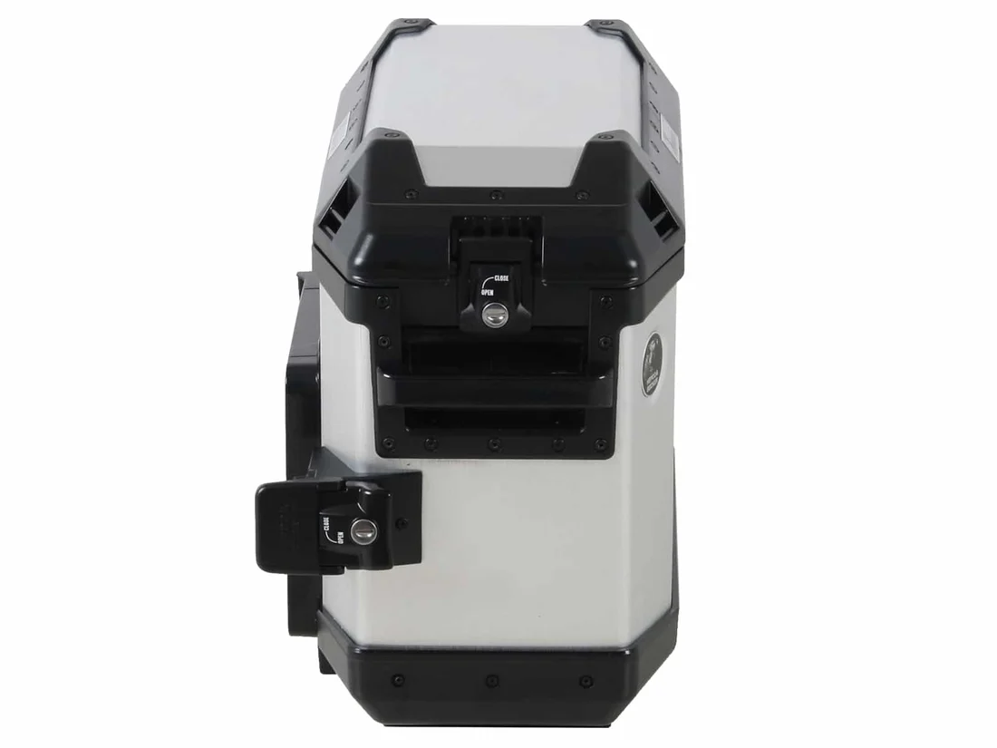 Sidecase 30 Alu Xplorer Aluminium Right & Left (33L x 2N)– Hepco Becker – BUN HB XP 30 SIDE Silver
