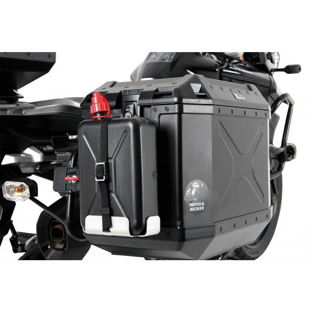 Sidecase 30 Alu Xplorer Aluminium Right & Left (33L x 2N)– Hepco Becker – BUN HB XP 30 SIDE Silver
