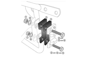 Sidecases Lock Alu Standard Series or Exclusive - Hepco Becker - 700114