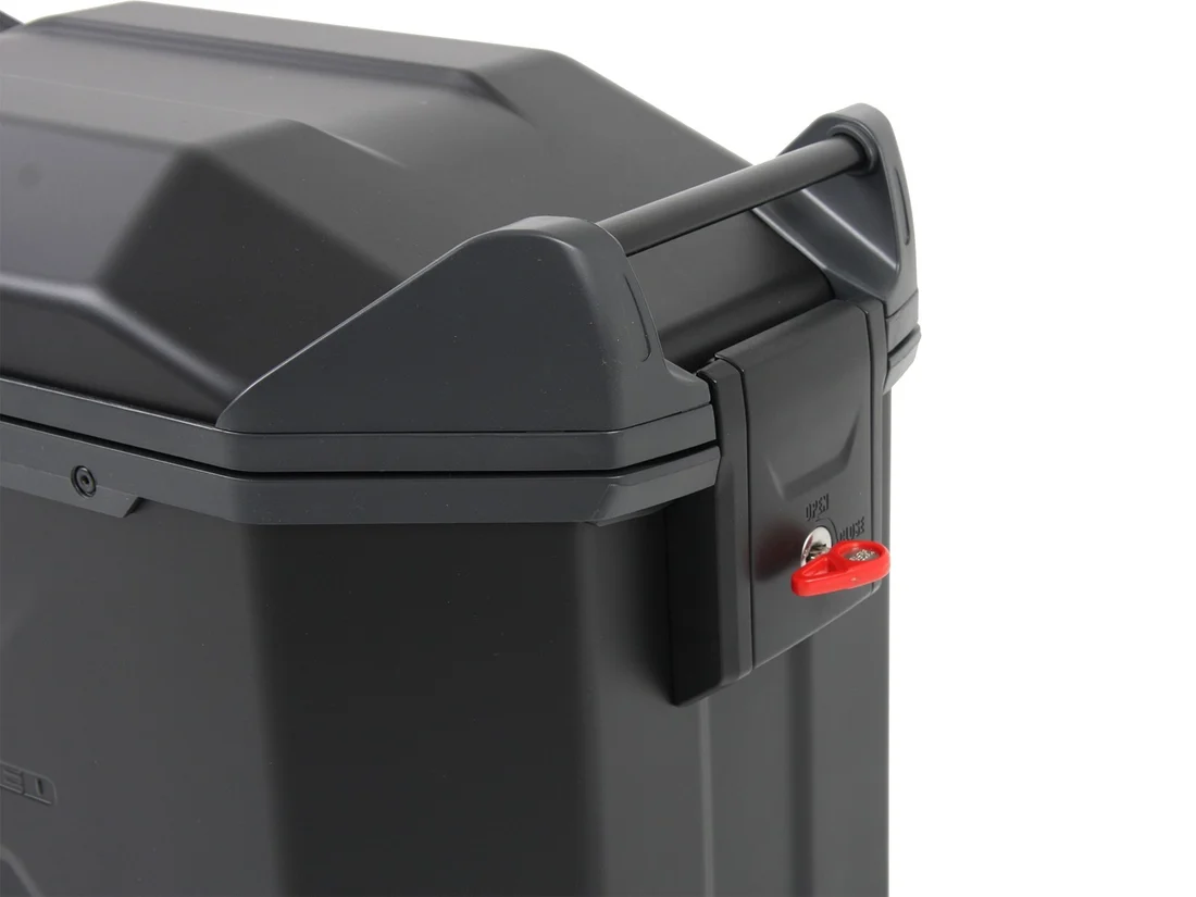 Sidecases 38 Xceed Black – Hepco Becker Left Side (1N of 38L) – 610222 00 11