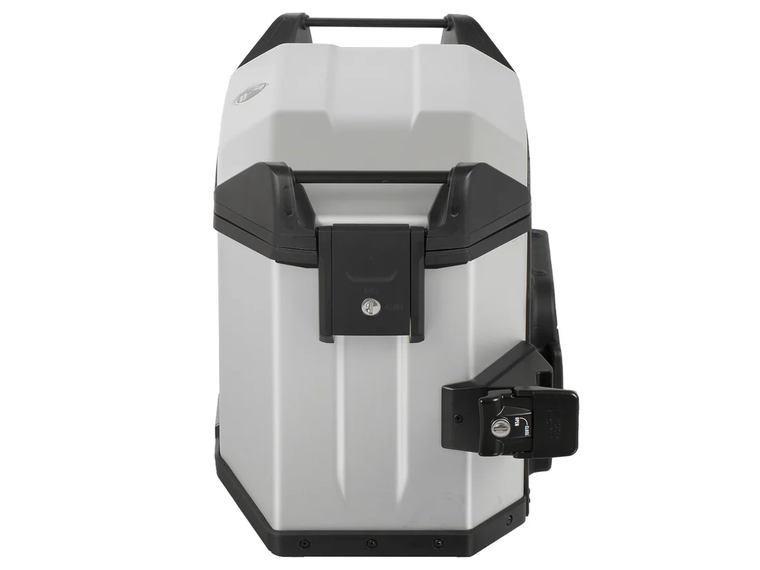 Sidecases 38 Xceed Silver – Left Side (1N of 38L) – Hepco Becker – 610222 00 09