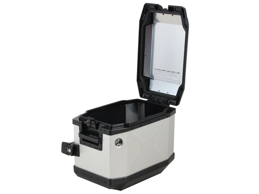 Sidecases 40 Alu Xplorer Silver Right & Left Sidecases 2N (1Pair i.e. 42L x 2N) – Hepco Becker – 610211 + HB 610210