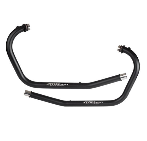 Silver Stallion-Bend Pipes (Black-Matte) For Shotgun (Roadking)