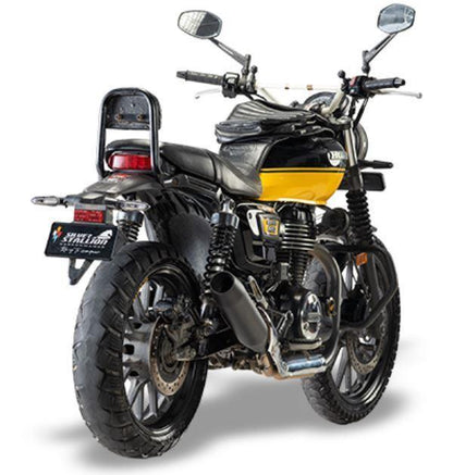 Silver Stallion-Exhaust (Black-Matte) For Honda RS (Drift)