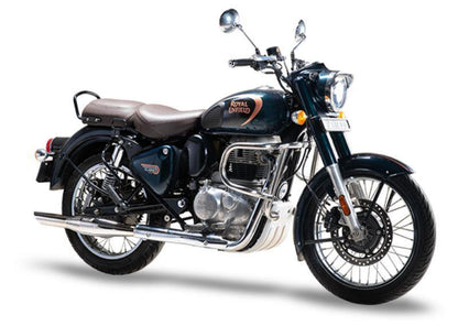 Silver Stallion Exhaust For Royal Enfield Classic / Thunderbird 350-Brushed Finishes