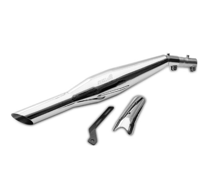 Silver Stallion-Exhaust (Silver) For Honda CB350 (Drift)