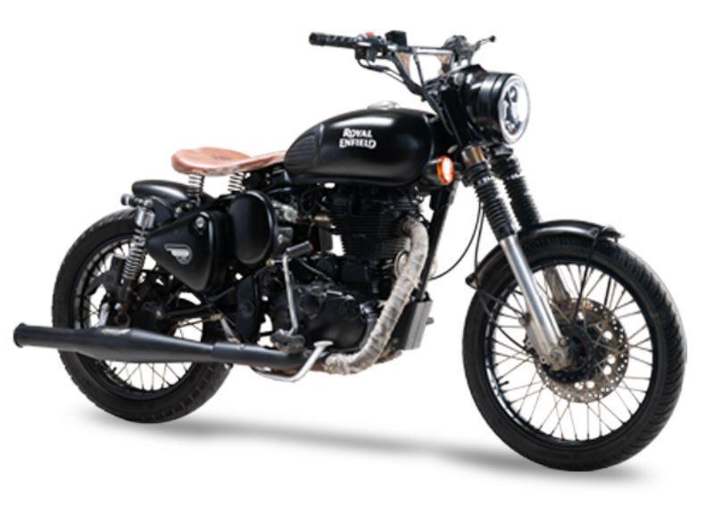 Silver Stallion-Exhaust (Silver) For Royal Enfield - Sturdy ( Uce ) Classic Thunderbird