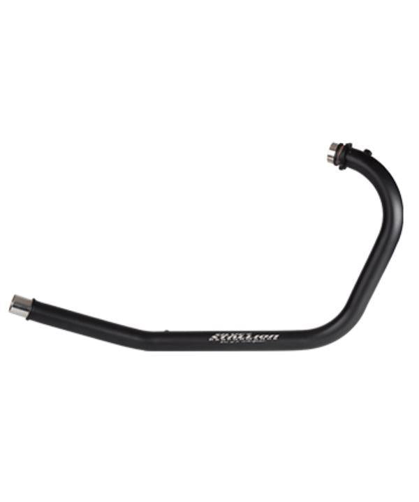 Silver Stallion Free Flow Bend Pipe For RE Interceptor GT 650 - Black Matt