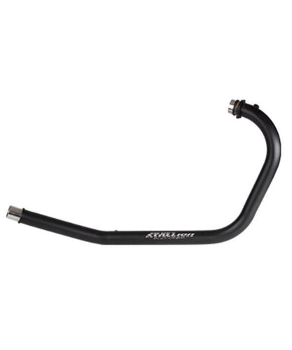 Silver Stallion Free Flow Bend Pipe For RE Interceptor GT 650 - Black Matt