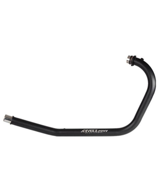Silver Stallion Free Flow Bend Pipe For RE Interceptor GT 650 - Black Matt
