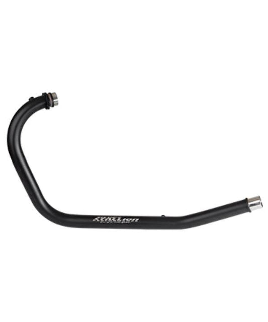 Silver Stallion Free Flow Bend Pipe For RE Interceptor GT 650 - Black Matt