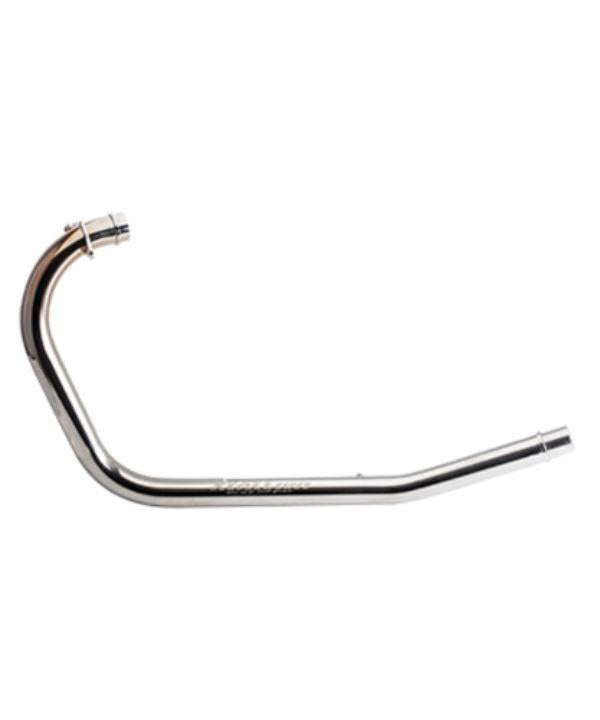Silver Stallion Free Flow Bend Pipe For RE Interceptor GT 650 - Silver