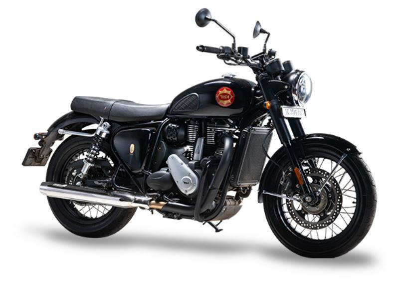 Silver Stallion-Performance Exhaust (Black-Matte) For BSA Goldstar 650-Ranger