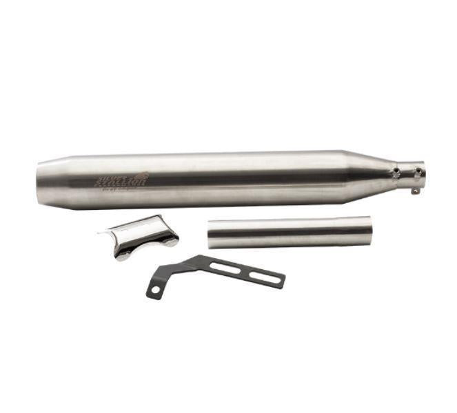 Silver Stallion-Performance Exhaust (Brushed) For BSA Goldstar 650-Ranger