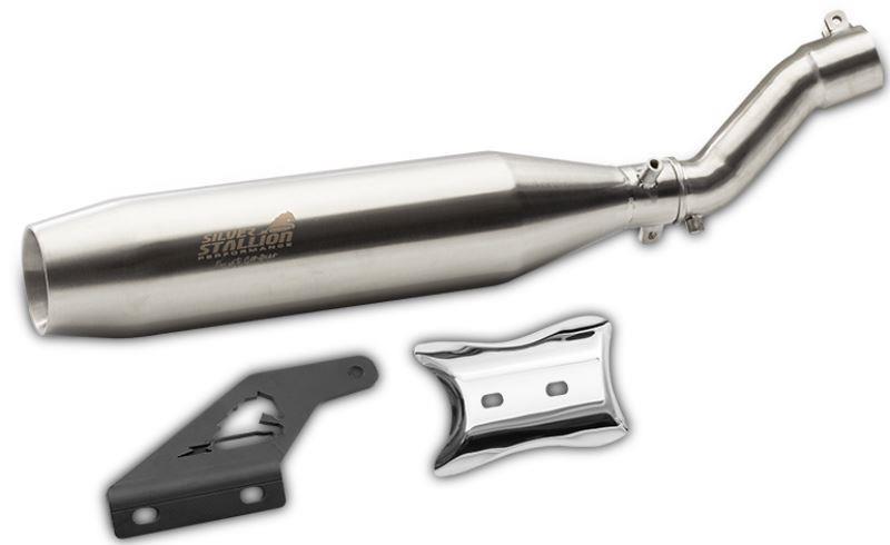 Silver Stallion Performance Exhaust for Triumph Speed 400 -Matte