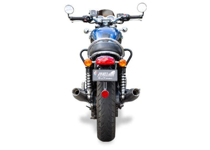 Silver Stallion-Full System For Triumph Bonne T120 | (1200)-Silver