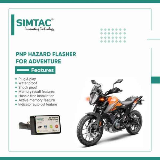 KTM | ADVENTURE | Compatible | Simtac | PNP Hazard Flasher / Adapter / Module / Indicator Blinker | PNP-ADV