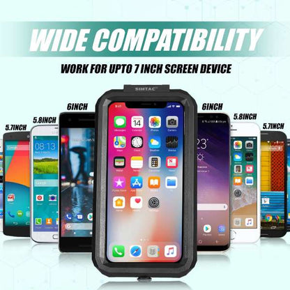 Simtac-Mobile Holder Waterproof Wireless Charger With USB C For Bikes/ Scooters (MHWPWC-15C)