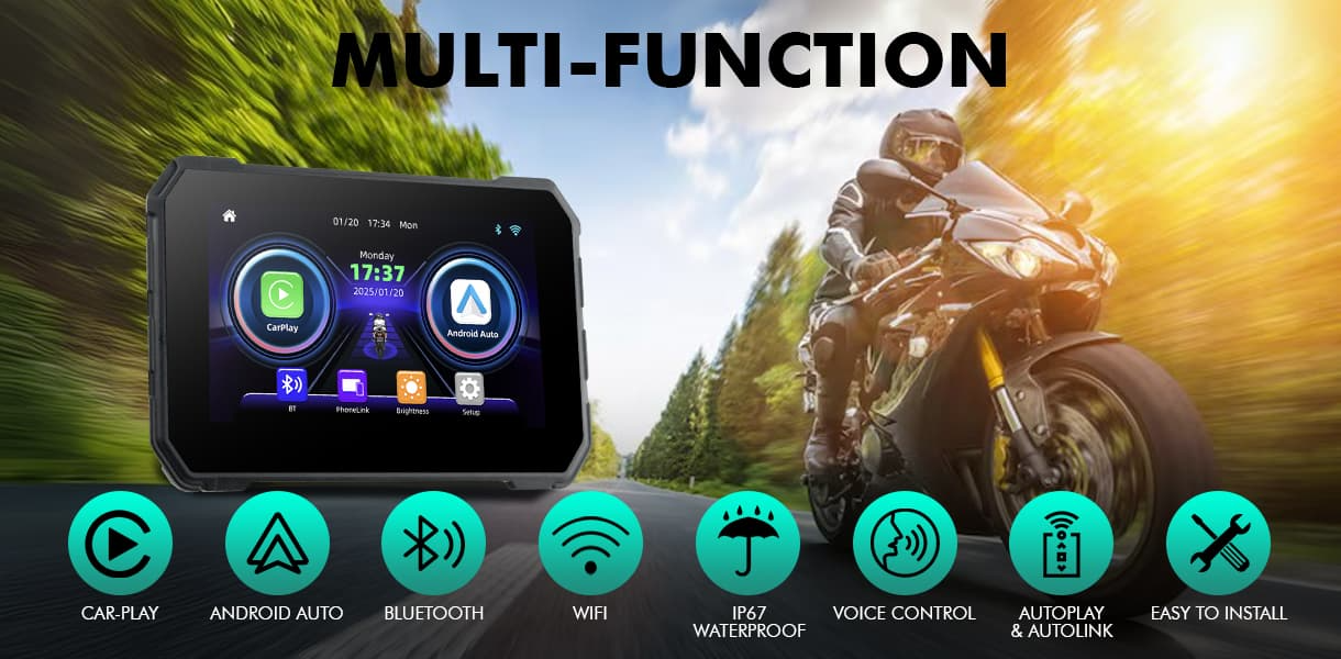 Simtac Motorcycle 5 Navigation System-M4