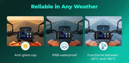 Simtac Motorcycle Navigation System-M10D