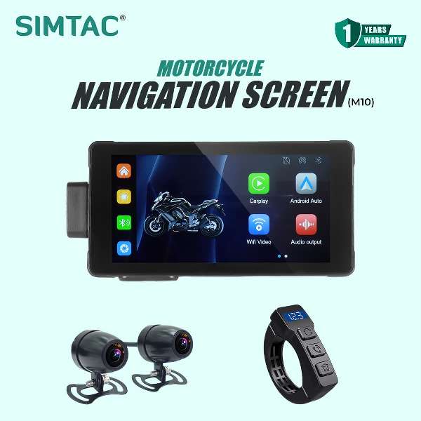Simtac Motorcycle Navigation System-M10D