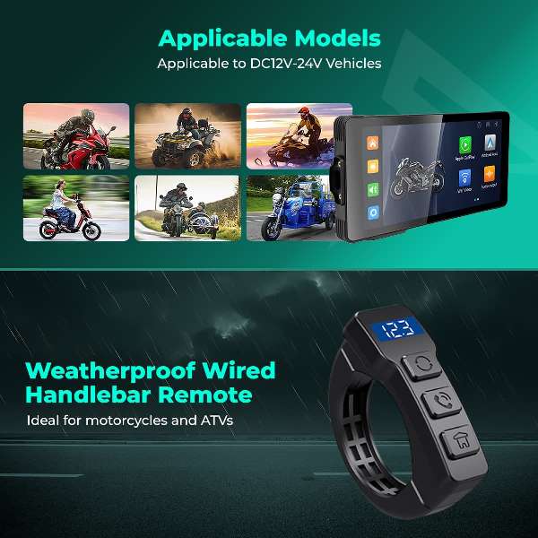 Simtac Motorcycle Navigation System-M10D
