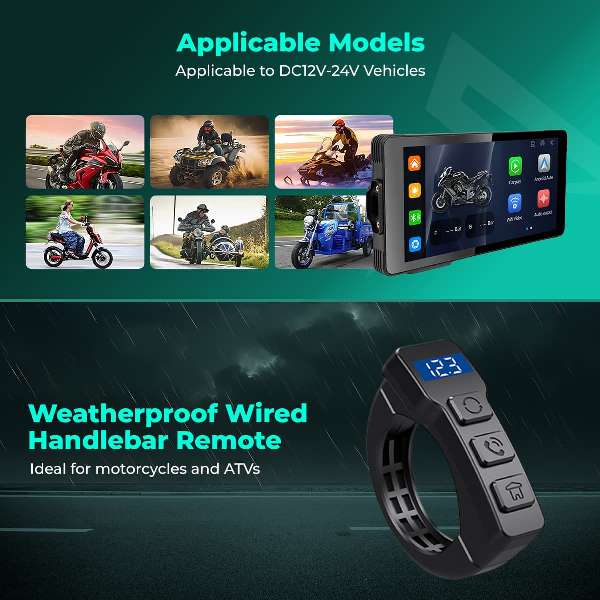 Simtac Motorcycle Navigation System-M10DT