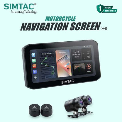 Simtac Motorcycle Navigation System-M6DT