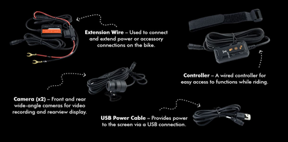 Simtac Motorcycle Navigation System-M6DT