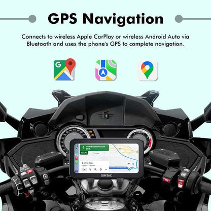 Simtac Motorcycle Navigation System-M6DT