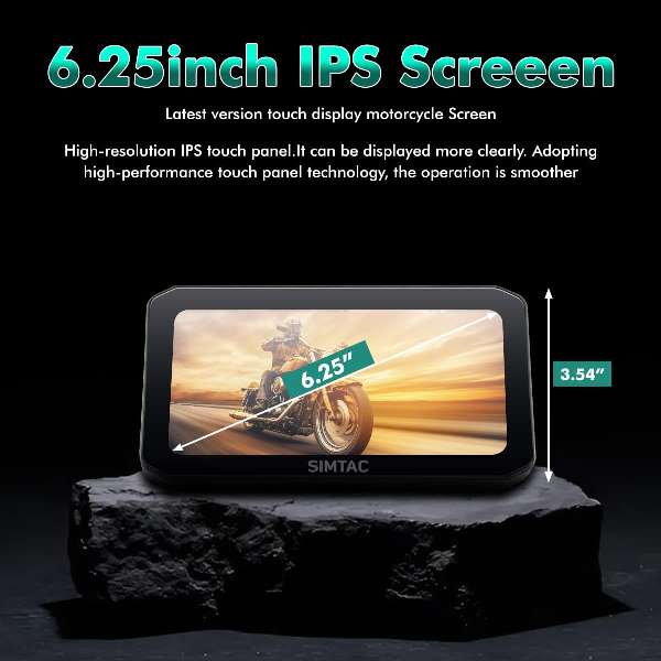 Simtac Motorcycle Navigation System-M6DT